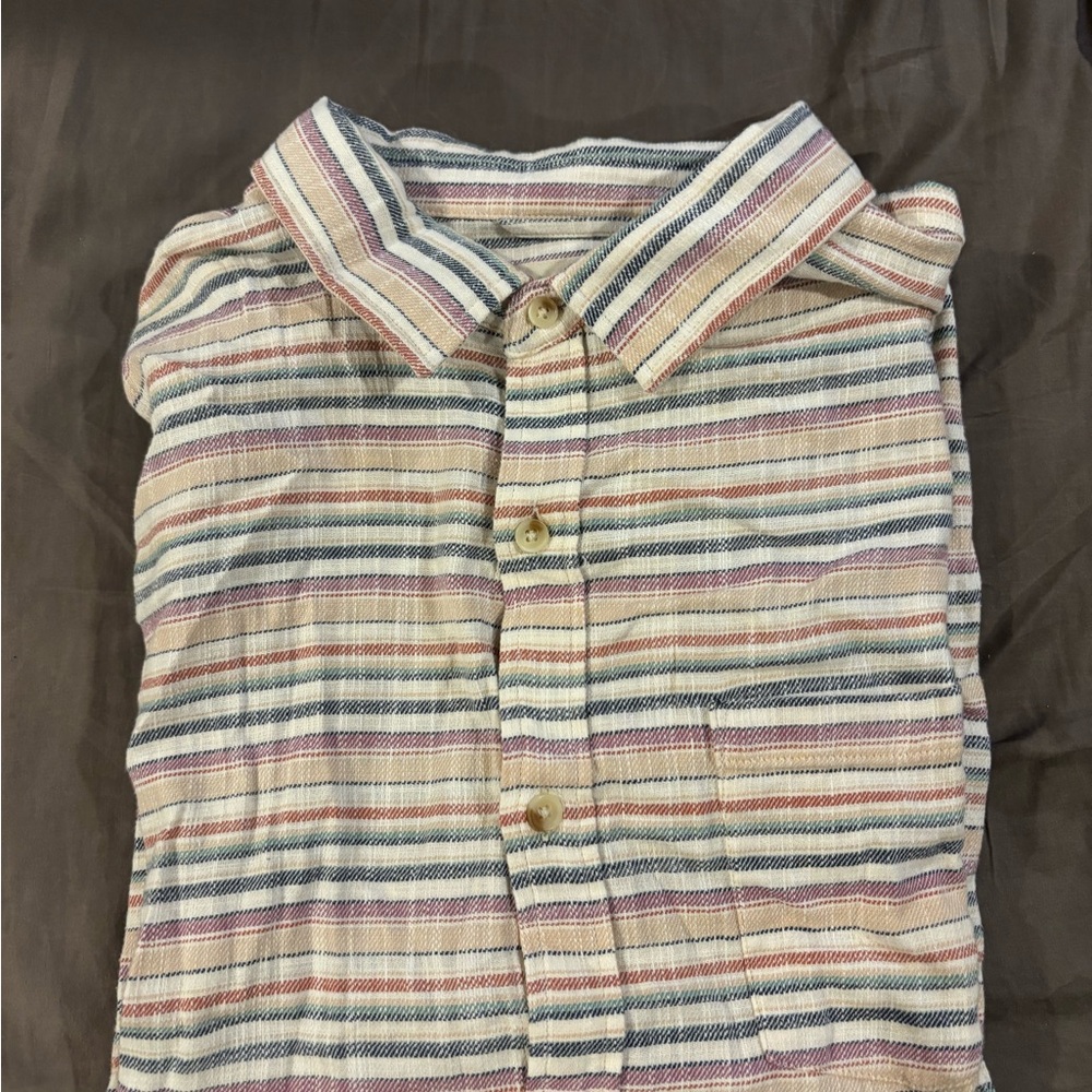 Striped Multicolor Men's Shirt